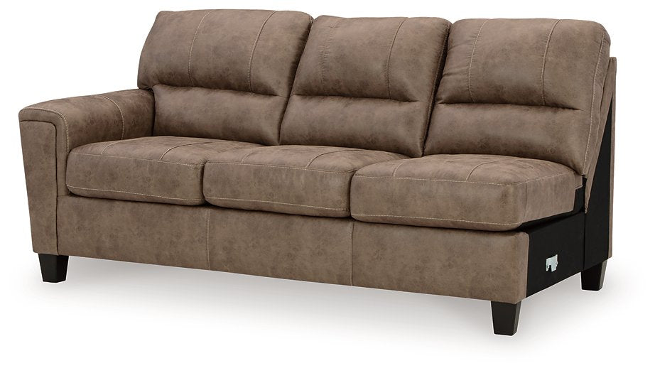 Navi 2-Piece Sectional Sofa Chaise - Affordable Home Luxury