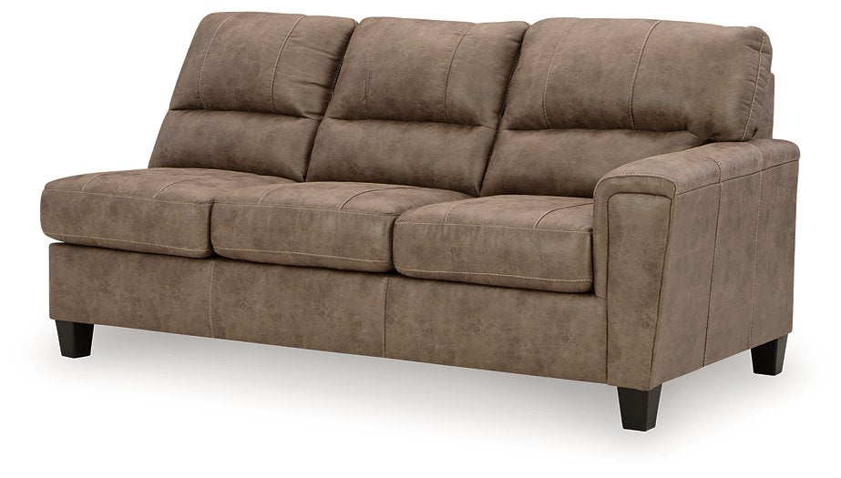 Navi 2-Piece Sectional Sofa Sleeper Chaise - Affordable Home Luxury