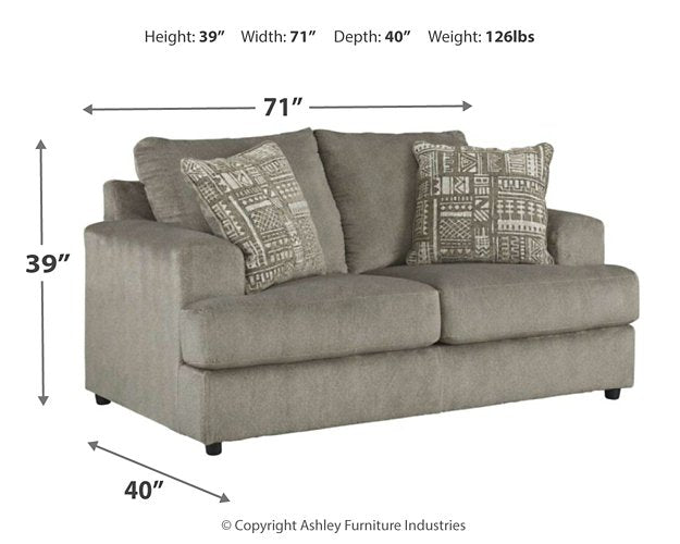 Soletren Loveseat - Affordable Home Luxury