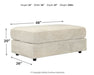 Soletren Oversized Ottoman - Affordable Home Luxury