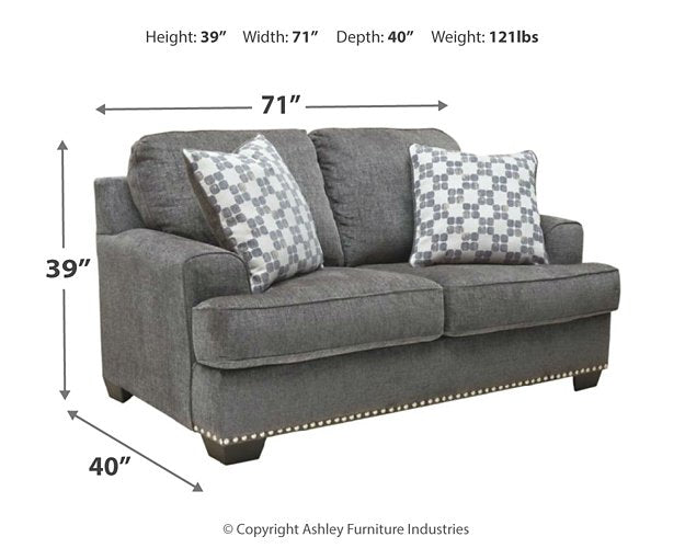 Locklin Loveseat - Affordable Home Luxury