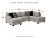 Megginson 2-Piece Sectional with Chaise - Affordable Home Luxury