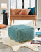 Brynnsen Pouf - Affordable Home Luxury