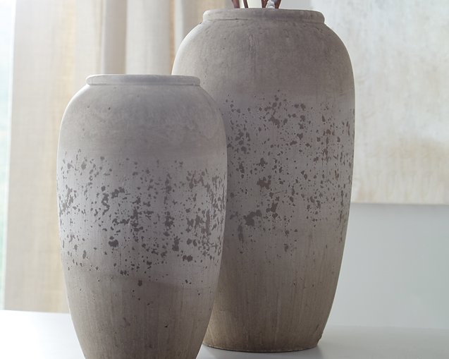 Dimitra Vase (Set of 2) - Affordable Home Luxury