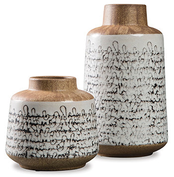 Meghan Vase (Set of 2) - Affordable Home Luxury