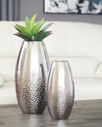 Dinesh Vase (Set of 2) - Affordable Home Luxury