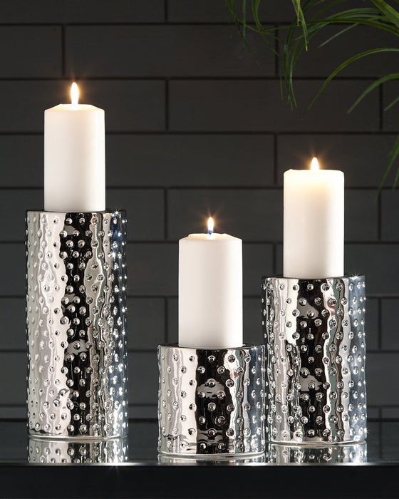 Marisa Candle Holder (Set of 3) - Affordable Home Luxury