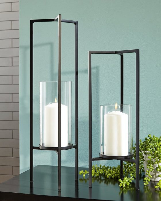 Ginette Candle Holder (Set of 2) - Affordable Home Luxury