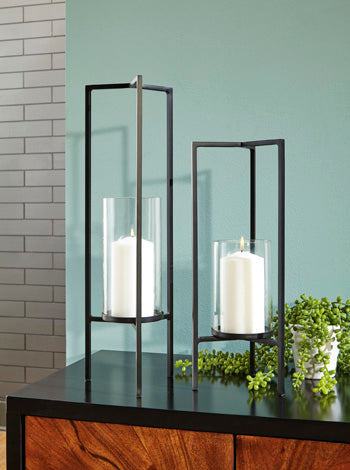 Ginette Candle Holder (Set of 2) - Affordable Home Luxury