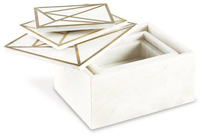 Ackley Box (Set of 3) - Affordable Home Luxury