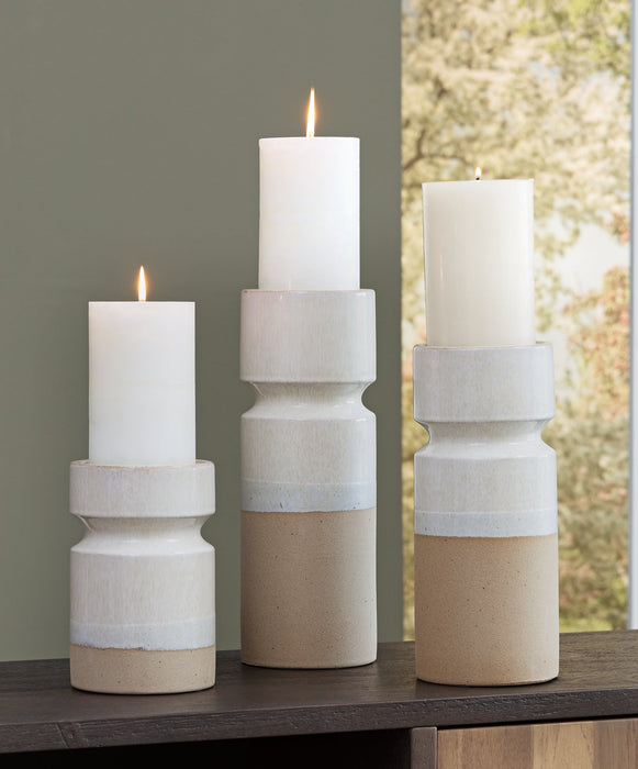 Hurston Candle Holder (Set of 3) - Affordable Home Luxury