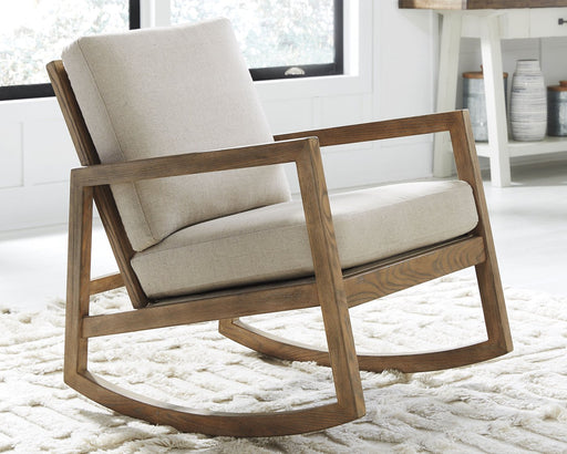 Novelda Rocker Accent Chair - Affordable Home Luxury