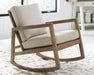 Novelda Rocker Accent Chair - Affordable Home Luxury