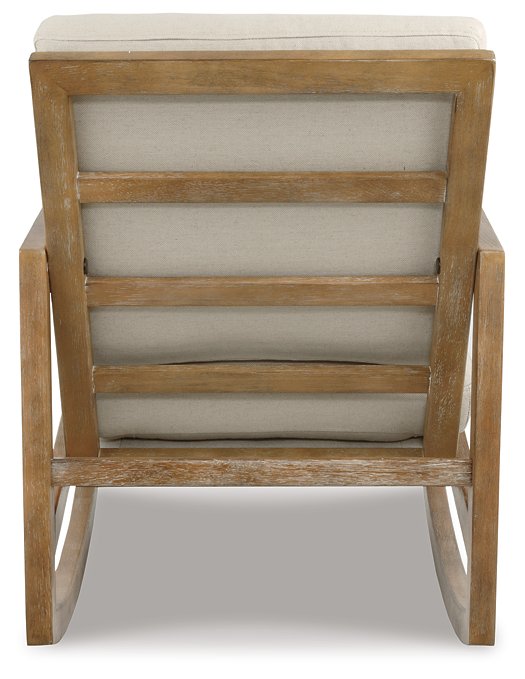 Novelda Rocker Accent Chair - Affordable Home Luxury