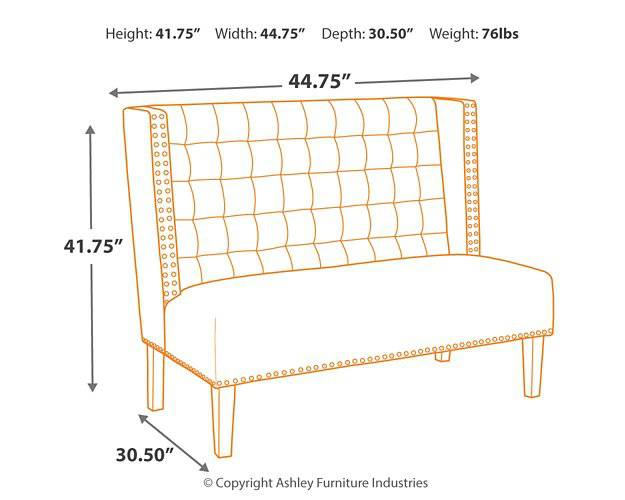 Beauland Accent Bench - Affordable Home Luxury