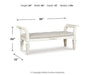 Realyn Accent Bench - Affordable Home Luxury