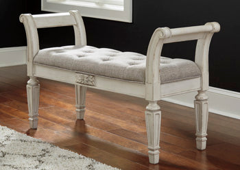 Realyn Accent Bench - Affordable Home Luxury