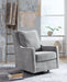 Kambria Swivel Glider Accent Chair - Affordable Home Luxury