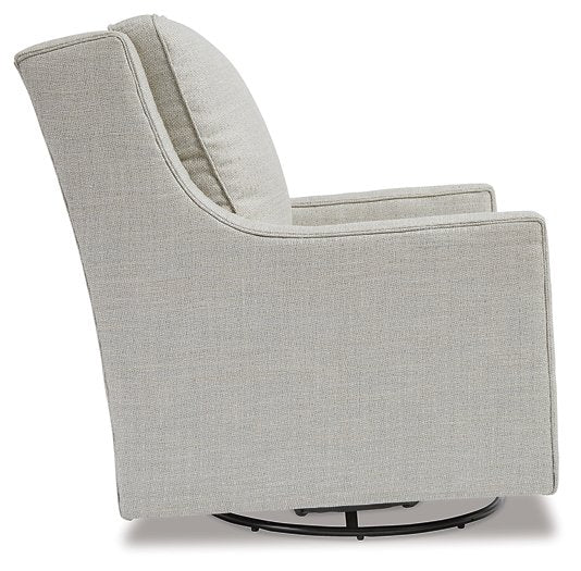 Kambria Swivel Glider Accent Chair - Affordable Home Luxury