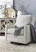 Kambria Swivel Glider Accent Chair - Affordable Home Luxury