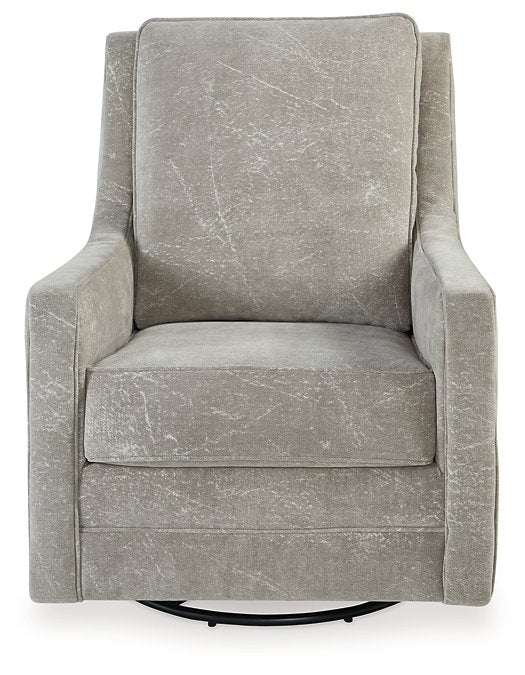 Kambria Swivel Glider Accent Chair - Affordable Home Luxury