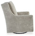 Kambria Swivel Glider Accent Chair - Affordable Home Luxury