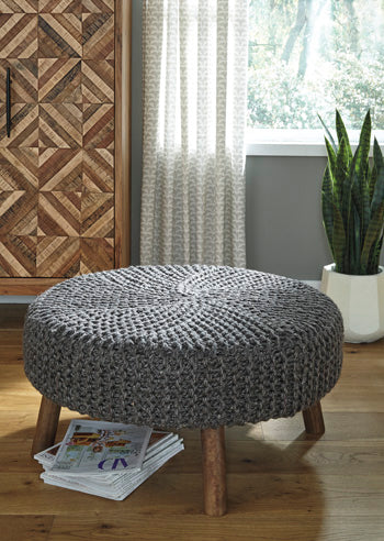 Jassmyn Oversized Accent Ottoman - Affordable Home Luxury