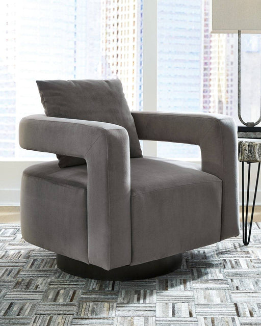 Alcoma Swivel Accent Chair - Affordable Home Luxury