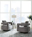 Alcoma Swivel Accent Chair - Affordable Home Luxury