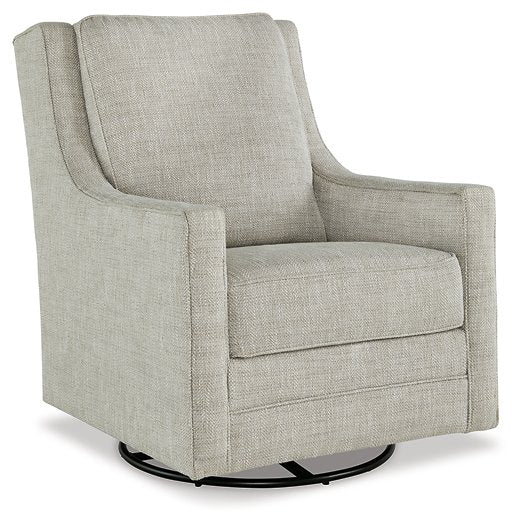 Kambria Swivel Glider Accent Chair - Affordable Home Luxury