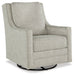 Kambria Swivel Glider Accent Chair - Affordable Home Luxury