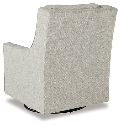 Kambria Swivel Glider Accent Chair - Affordable Home Luxury