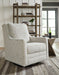 Kambria Swivel Glider Accent Chair - Affordable Home Luxury