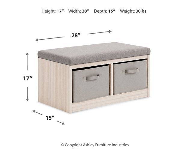 Blariden Storage Bench - Affordable Home Luxury