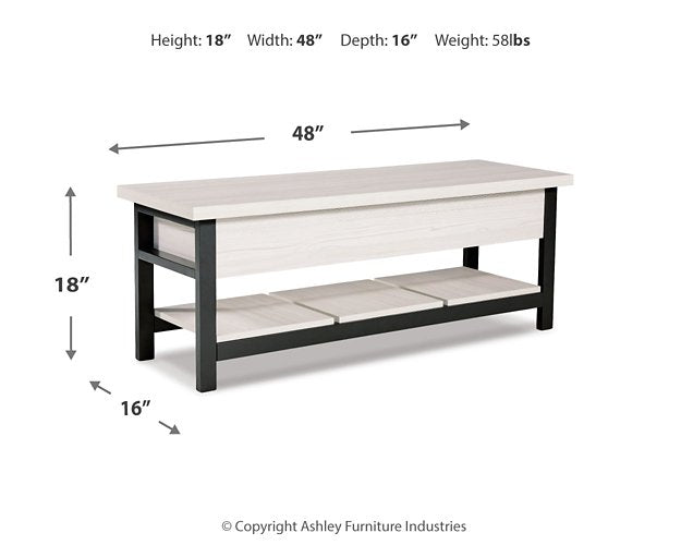 Rhyson Storage Bench - Affordable Home Luxury