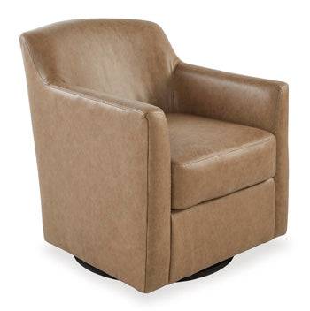 Bradney Swivel Accent Chair - Affordable Home Luxury