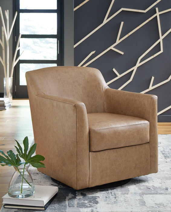 Bradney Swivel Accent Chair - Affordable Home Luxury