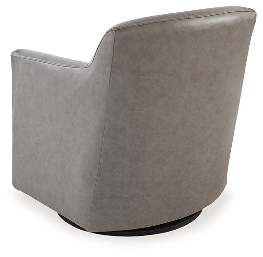 Bradney Swivel Accent Chair - Affordable Home Luxury