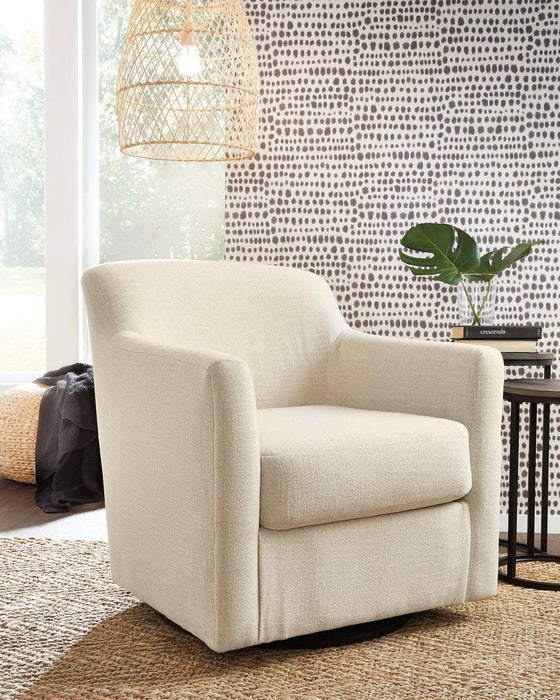 Bradney Swivel Accent Chair - Affordable Home Luxury