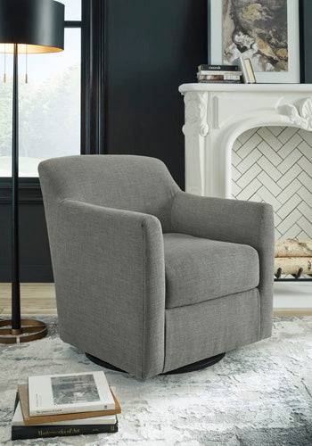 Bradney Swivel Accent Chair - Affordable Home Luxury