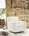 Herstow Swivel Glider Accent Chair - Affordable Home Luxury