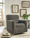 Herstow Swivel Glider Accent Chair - Affordable Home Luxury