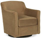 Bradney Swivel Accent Chair - Affordable Home Luxury