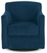 Bradney Swivel Accent Chair - Affordable Home Luxury