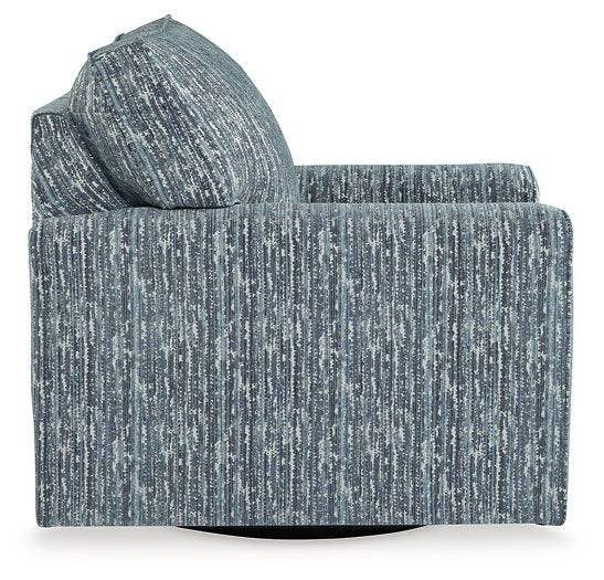 Aterburm Swivel Accent Chair - Affordable Home Luxury