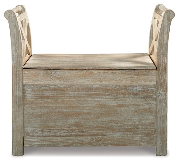 Fossil Ridge Accent Bench - Affordable Home Luxury