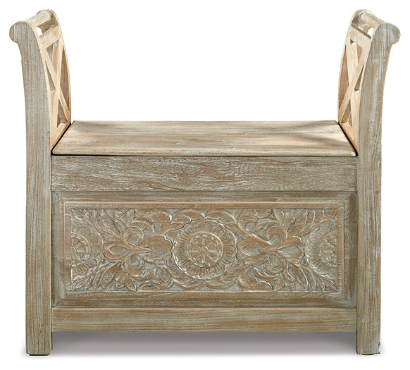 Fossil Ridge Accent Bench - Affordable Home Luxury