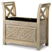 Fossil Ridge Accent Bench - Affordable Home Luxury