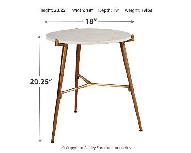 Chadton Accent Table - Affordable Home Luxury