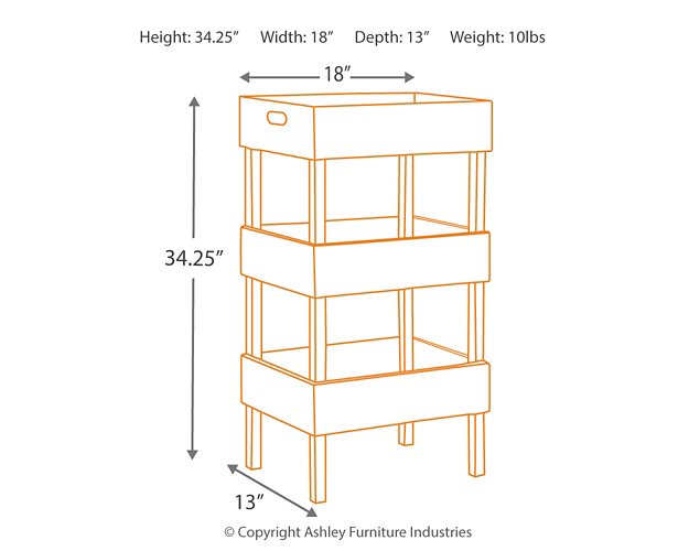 Yulton Storage Shelf - Affordable Home Luxury